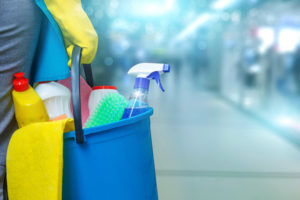 cleaning-supplies-in-bucket