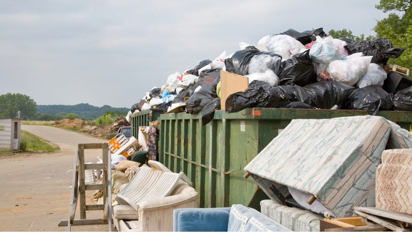 Overflowing Garbage Cans: A Health Risk and Threat to the Environment