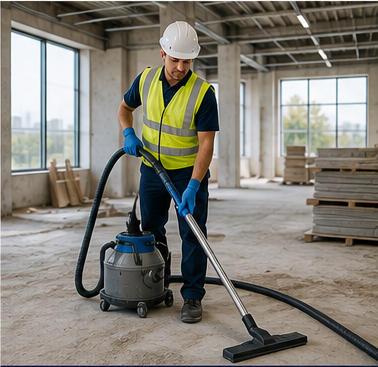 Commercial post-construction cleanup