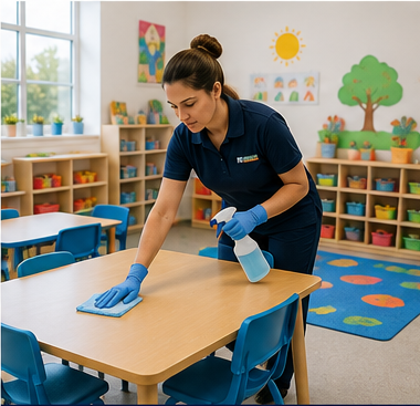 Daycare and school cleaning service