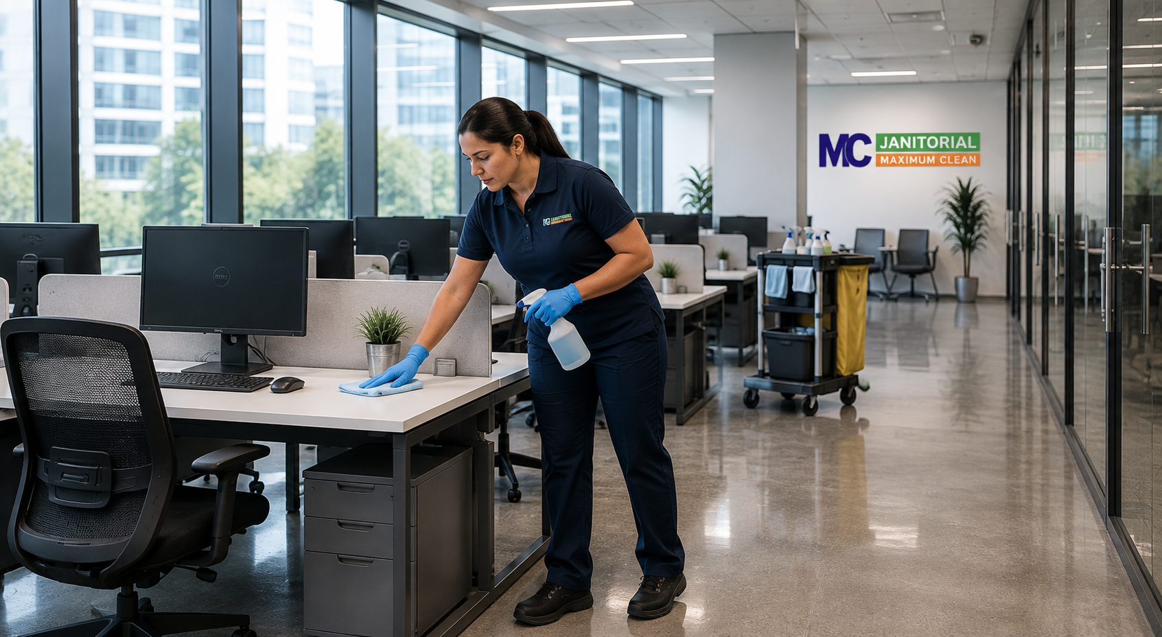 Professional commercial cleaning service